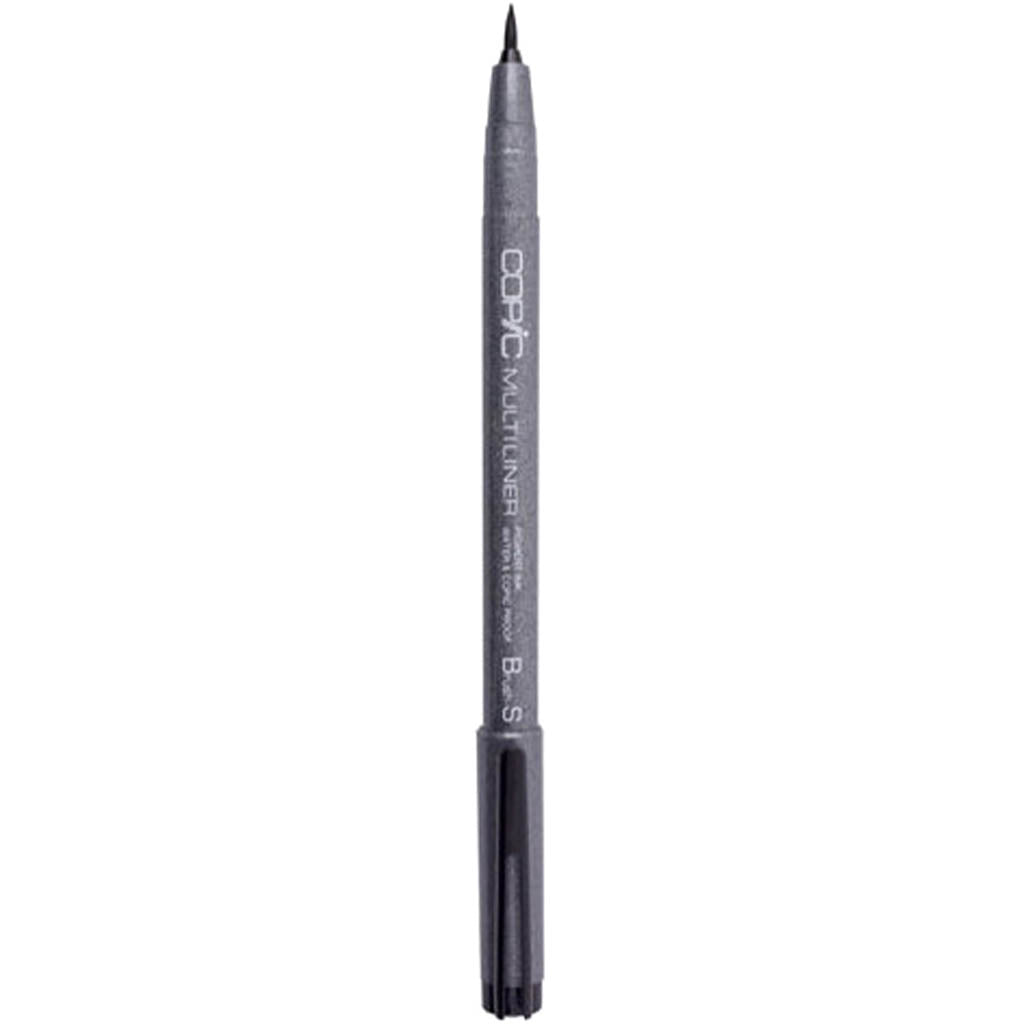 Multiliner Brush Tip Pen, Black