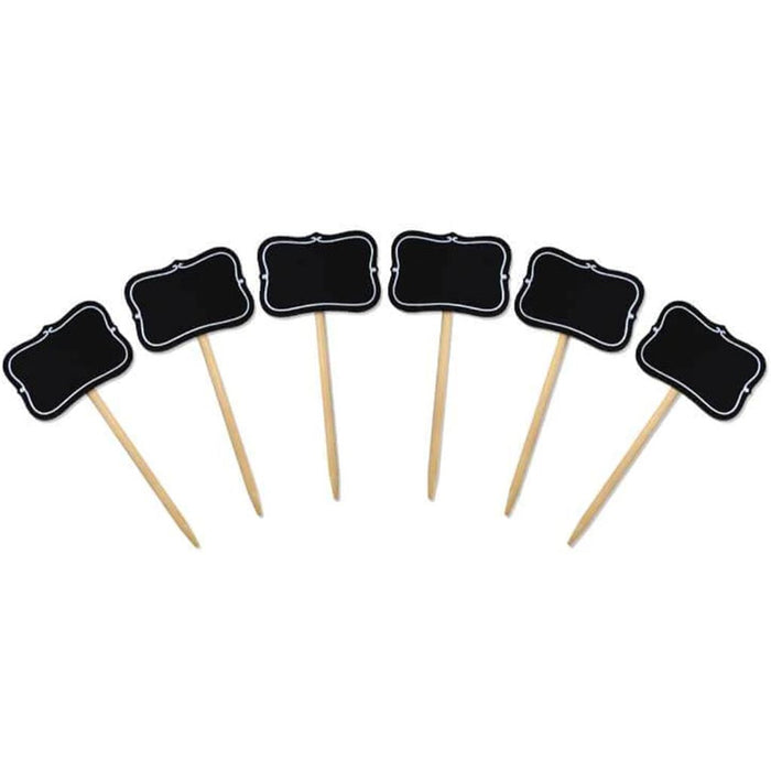 CHALK-IT-UP WOOD STAKES CHALK BRACKET BORDER 
