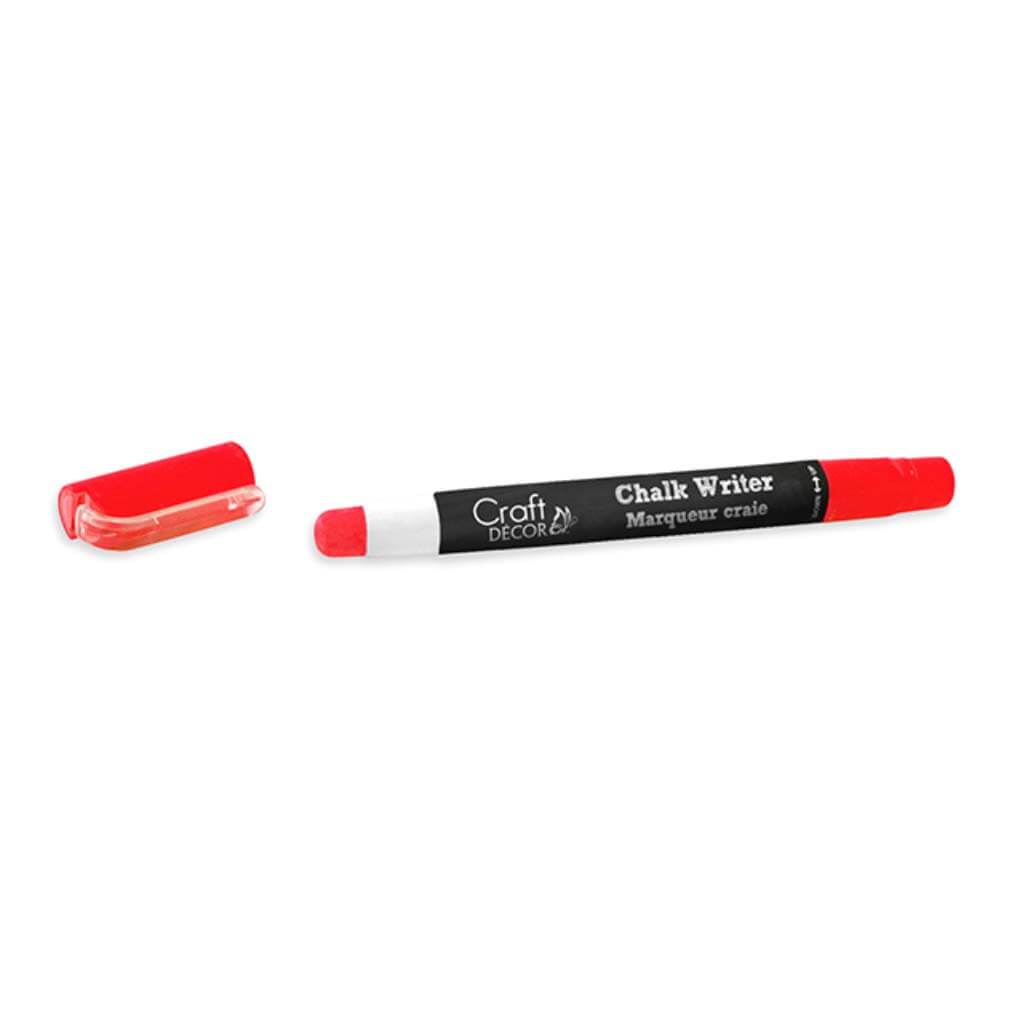 CHALK WRITER BLISTER-CARDED  RED 