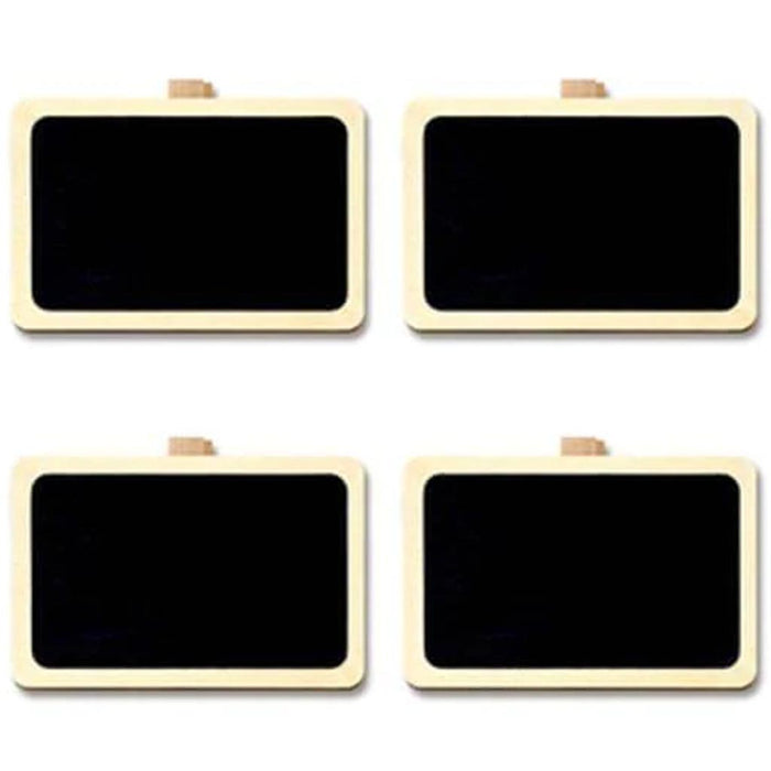 CHALK-IT-UP TAG CLOTHESPINS NATURAL RECTANGLE BORDER 