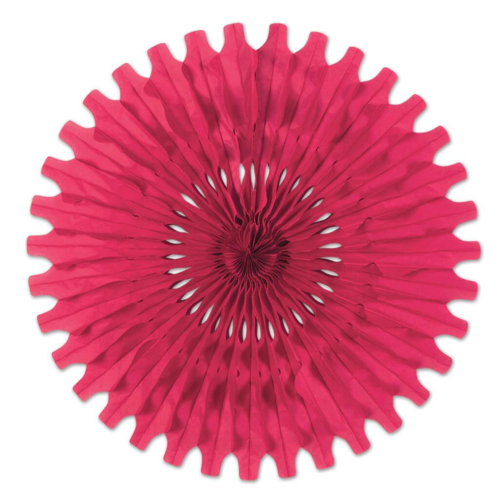 Tissue Fan 25in Cerise 