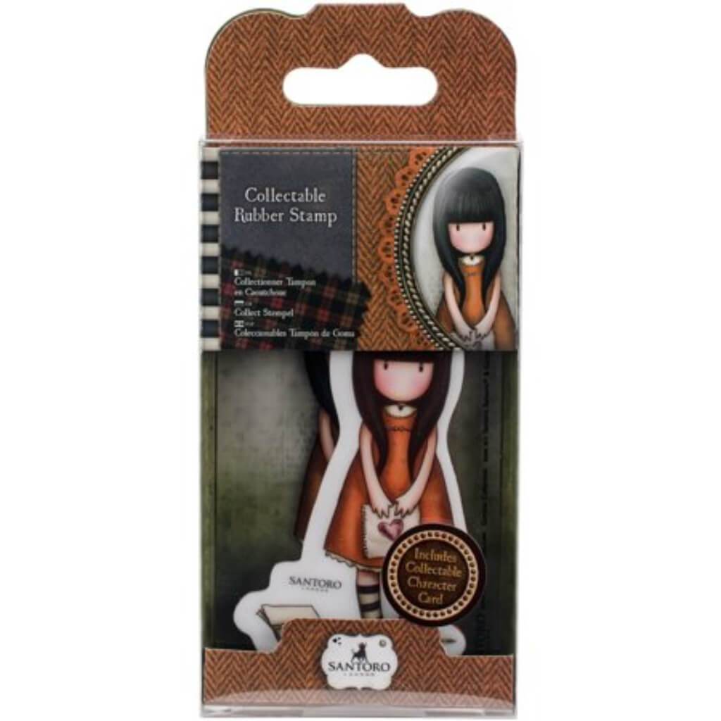 Santoro's Gorjuss Rubber Stamps No. 9, I Gave You My Heart