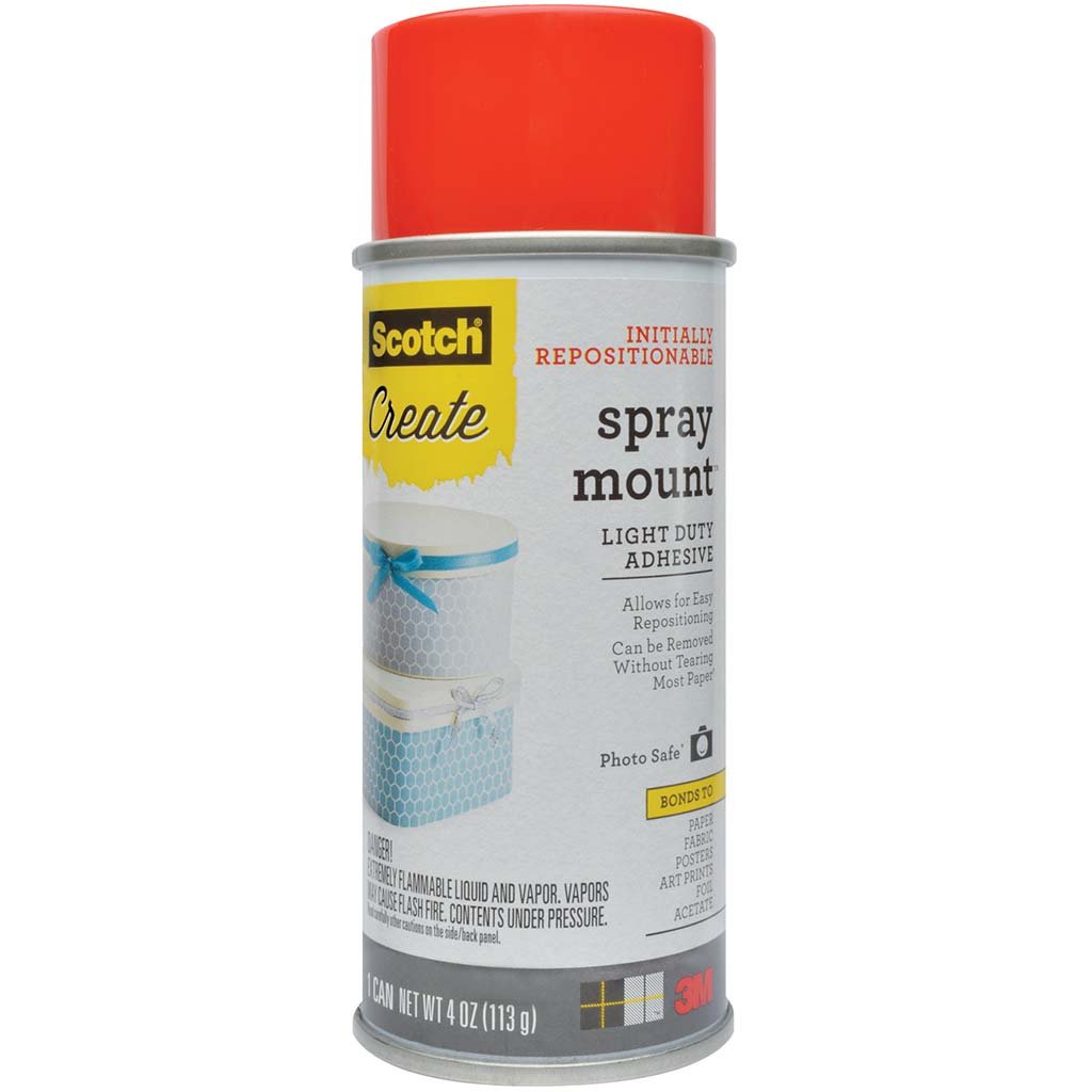 Spray Mount Artist's Adhesive 4 oz