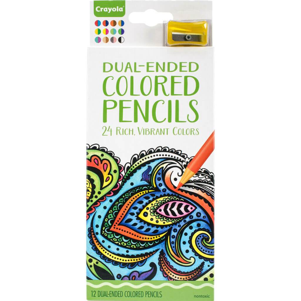 Crayola Dual Ended Pencil Set 12/Pkg