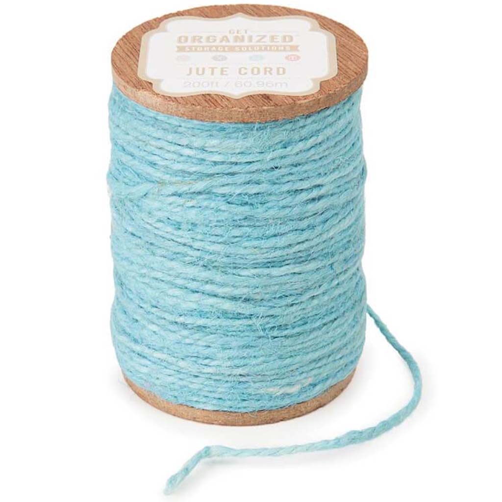 JUTE SPOOL CORD LTBLUE 1PC 