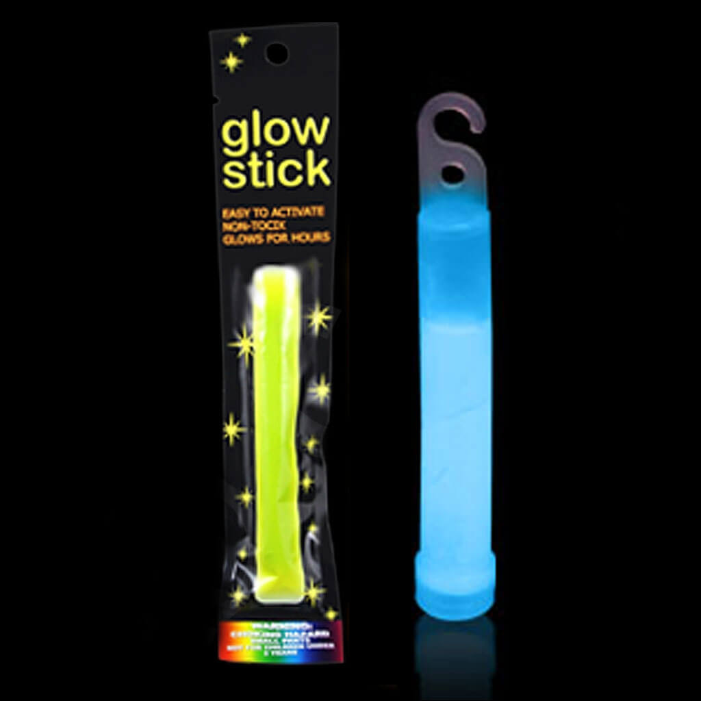 Packaged Glow Stick 6in Blue