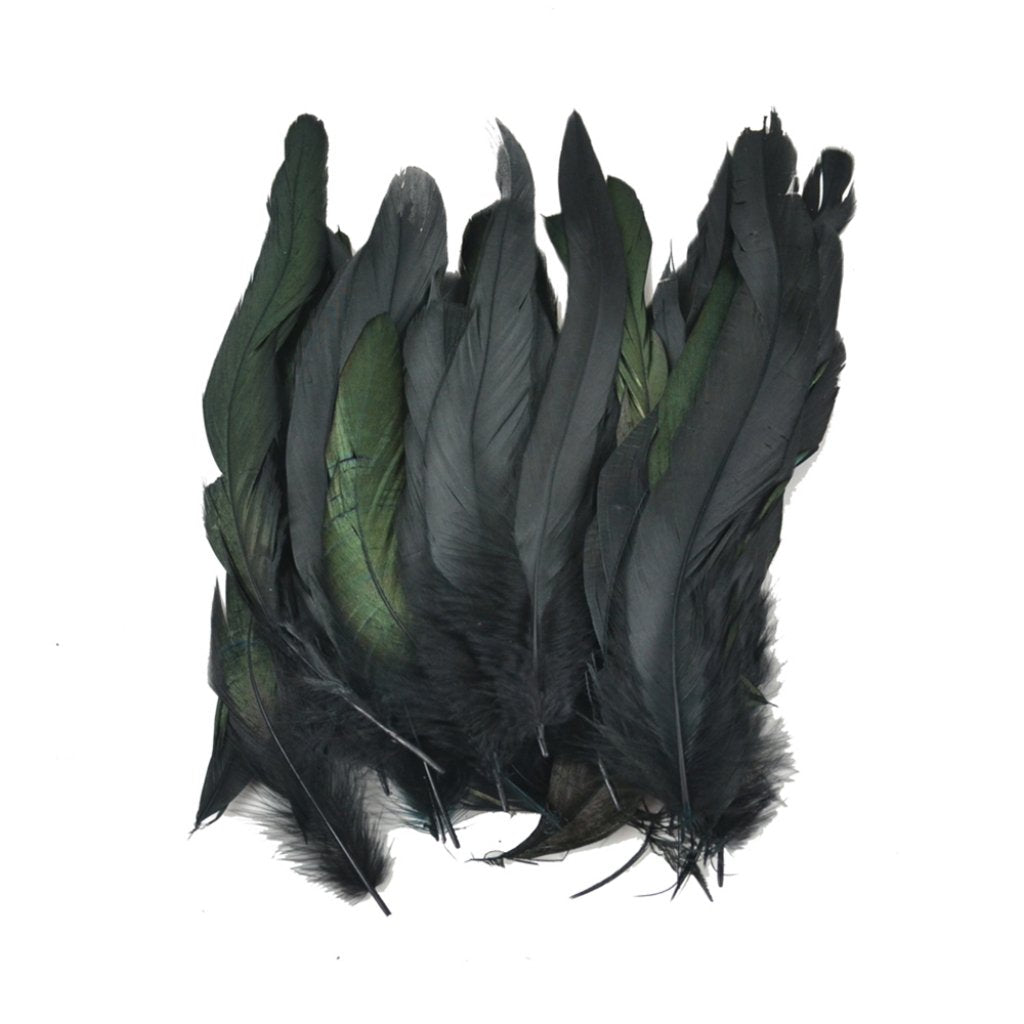 Black Cocktail Loose Feathers 4Gram 6-8in 