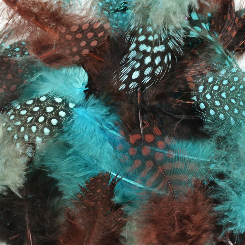 Dyed Guinea Earth/Sky Mix 7Gm 