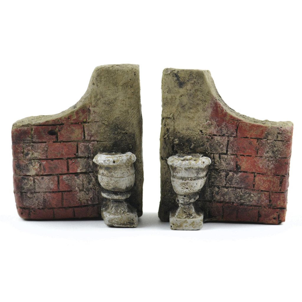 Miniature Garden Stone Gate Set 5in 