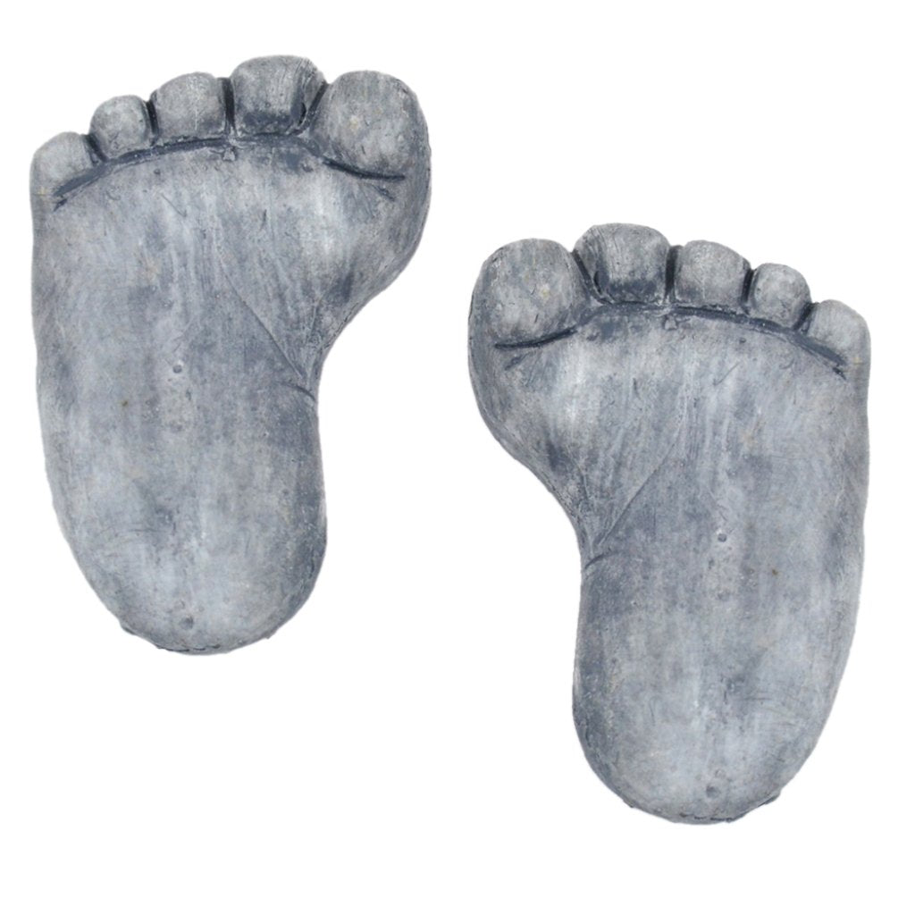 Miniature Garden Foot Print Stepping Stone 2in 
