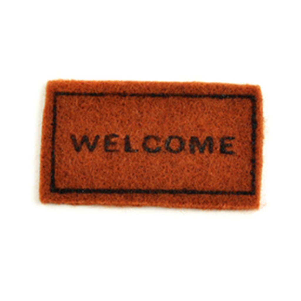 Miniature Welcome Rug 1.75in 