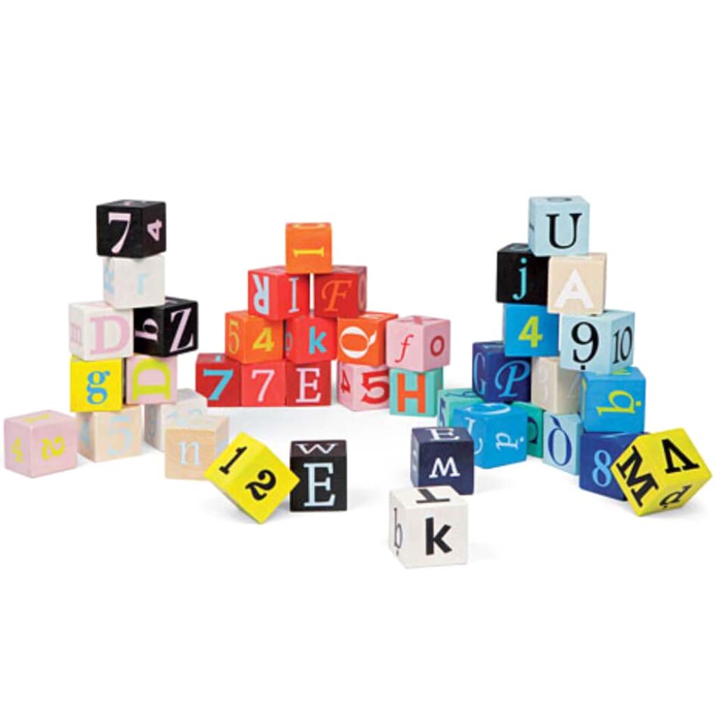 KUBIX LETTERS &amp; NUMBERS BLOCKS 