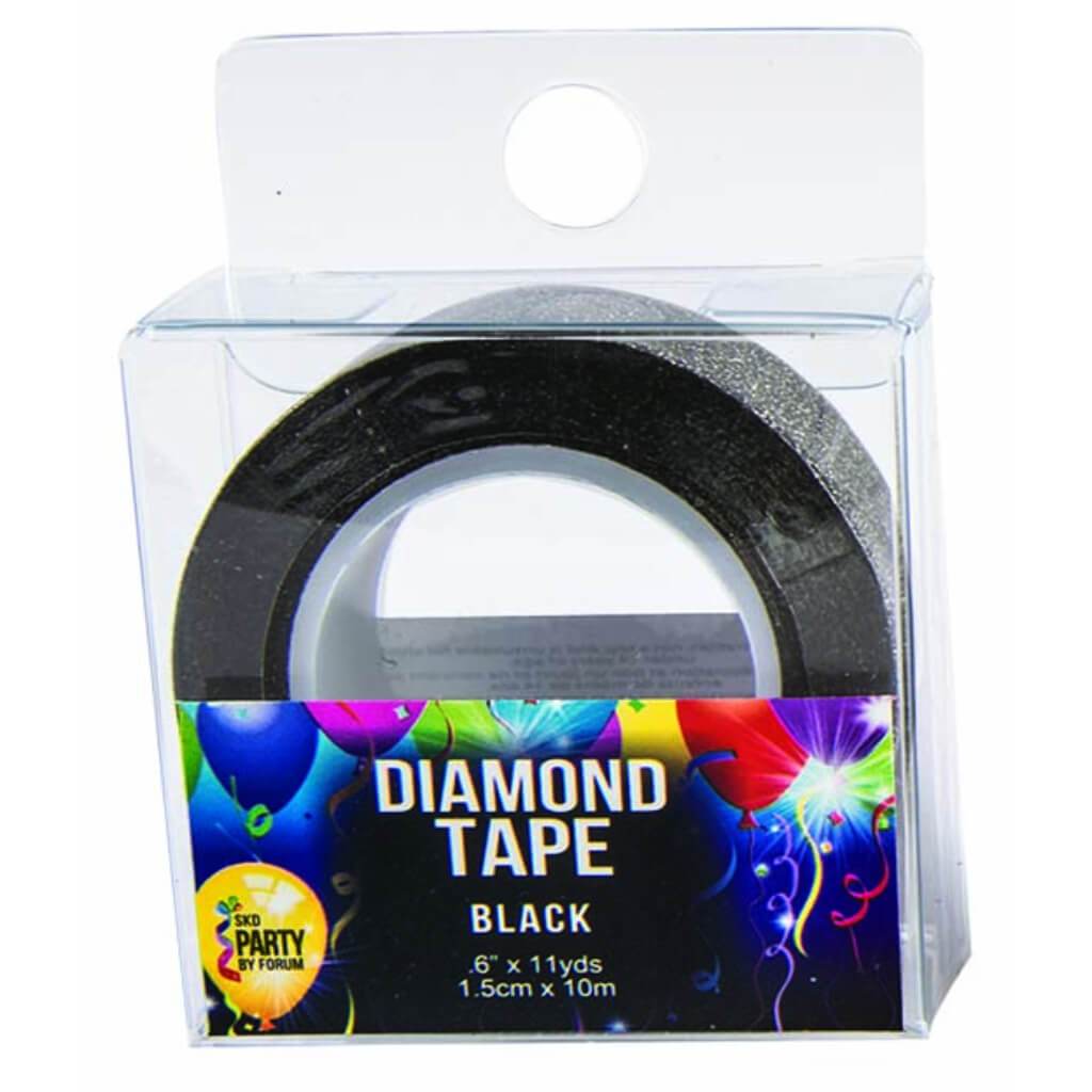 DIAMOND TAPE 33FT ROLL BLACK 