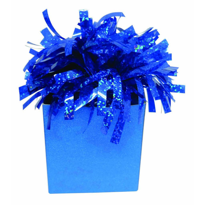 BOX BALLOON WEIGHT ROYAL BLUE 