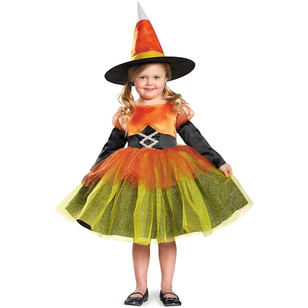 Candy Corn Witch Costume