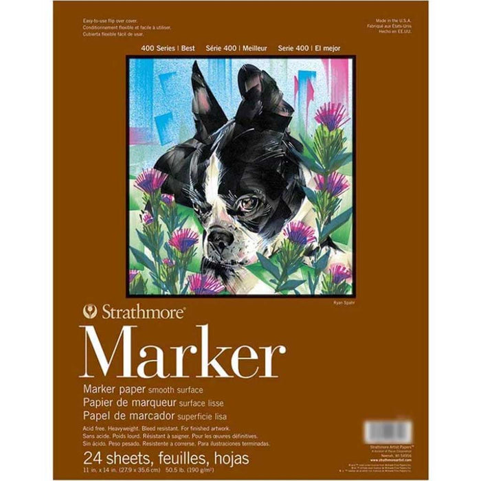 Strathmore 400 Marker Paper Pad 11in X 14in