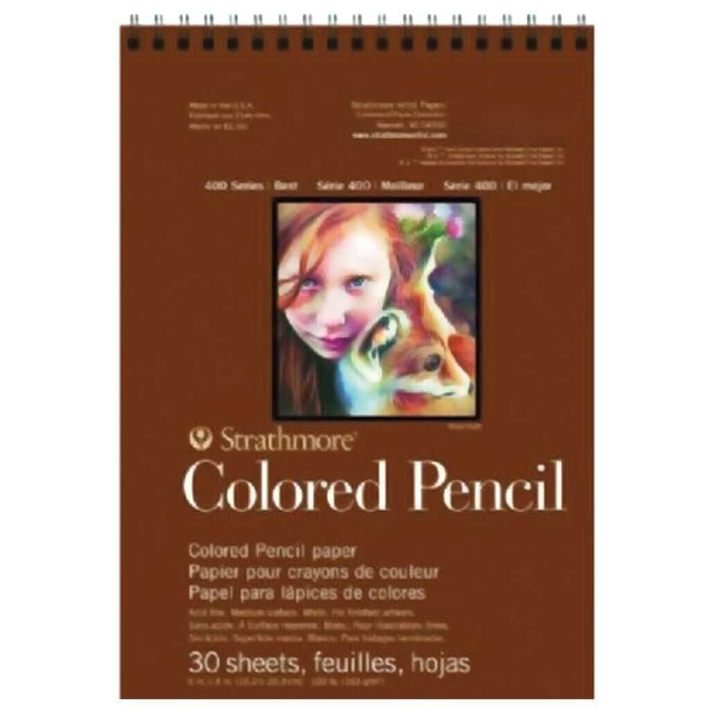 Colored Pencil Pad 6in x 8in 30Sheets