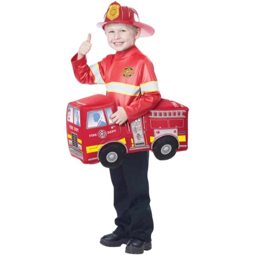 Fire Truck Hero Red Costume