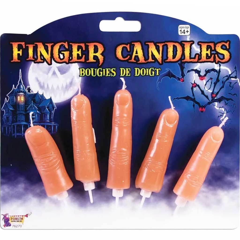 Candles Finger DECORations 5pk 