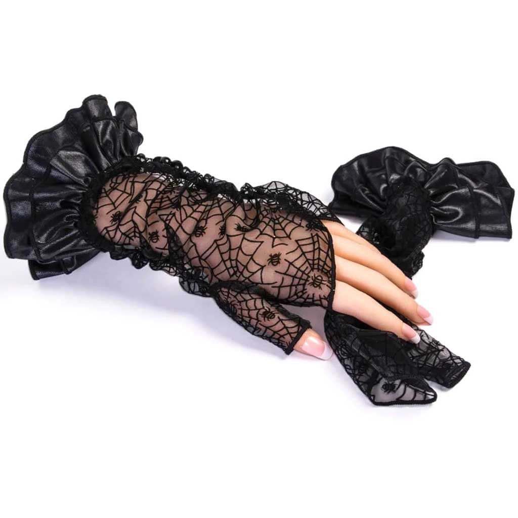 Spider Web Gloves 