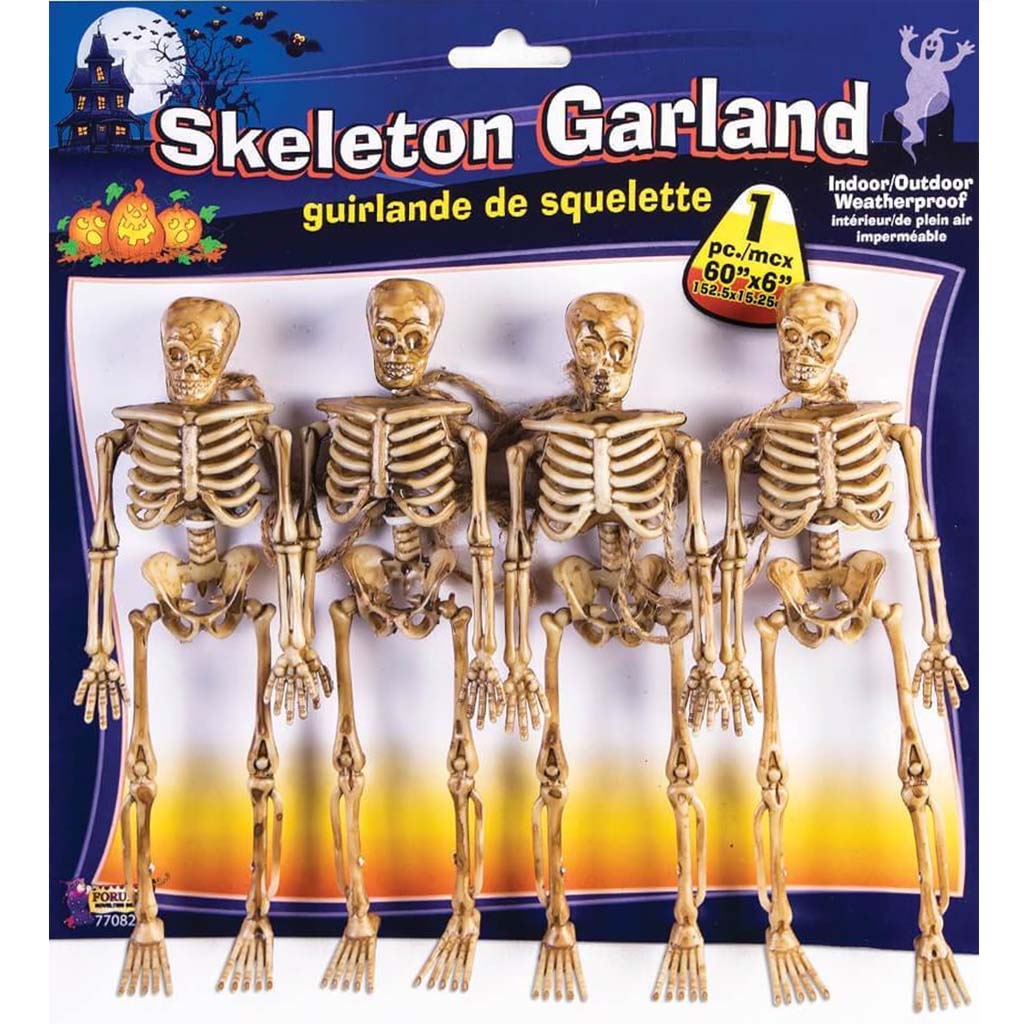 Garland Skeleton Bone Color 