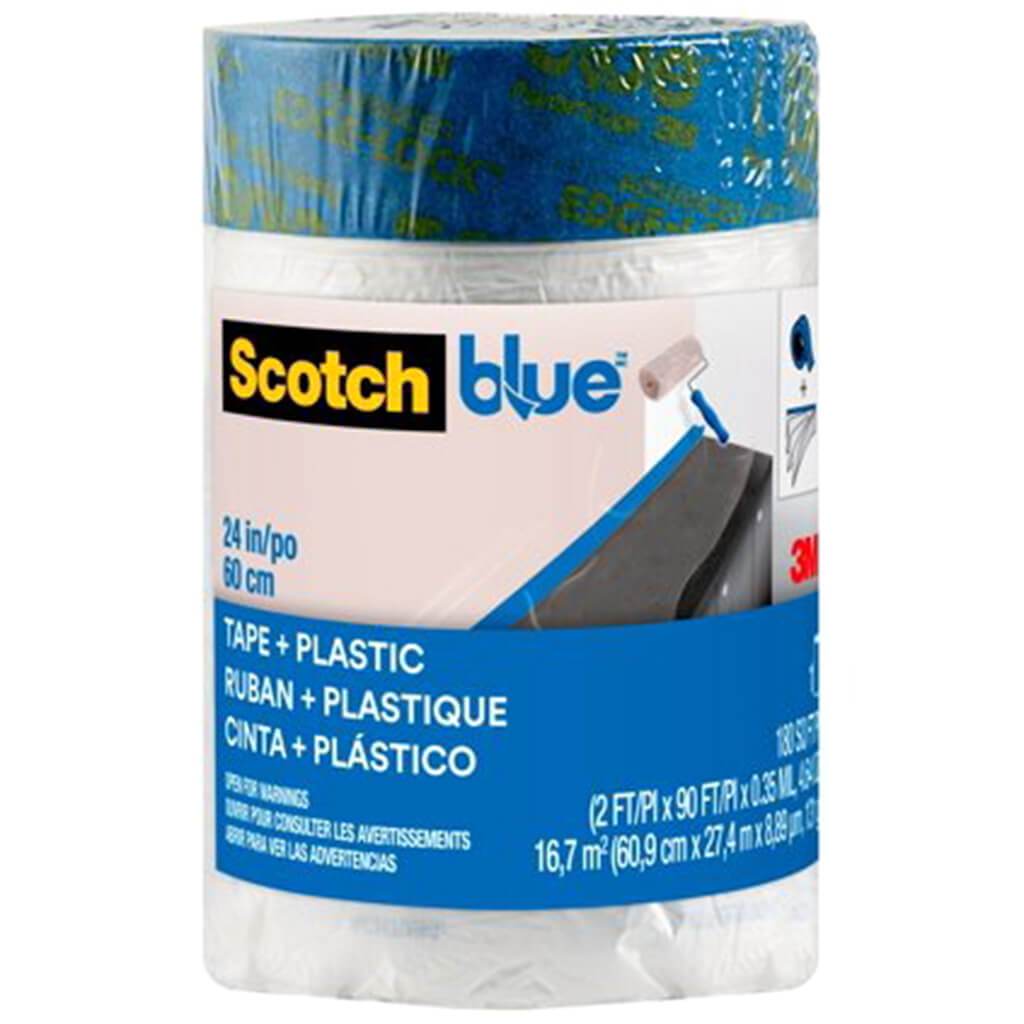 Scotchblue Pre-Taped Painter&#39;s Plastic