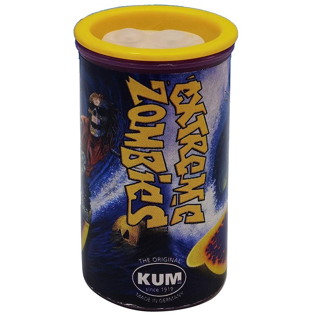 Zombie Pencil Sharpener Tube Yellow
