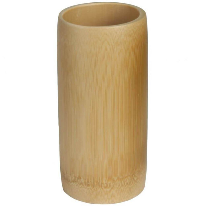 Bamboo Brush Vase Small