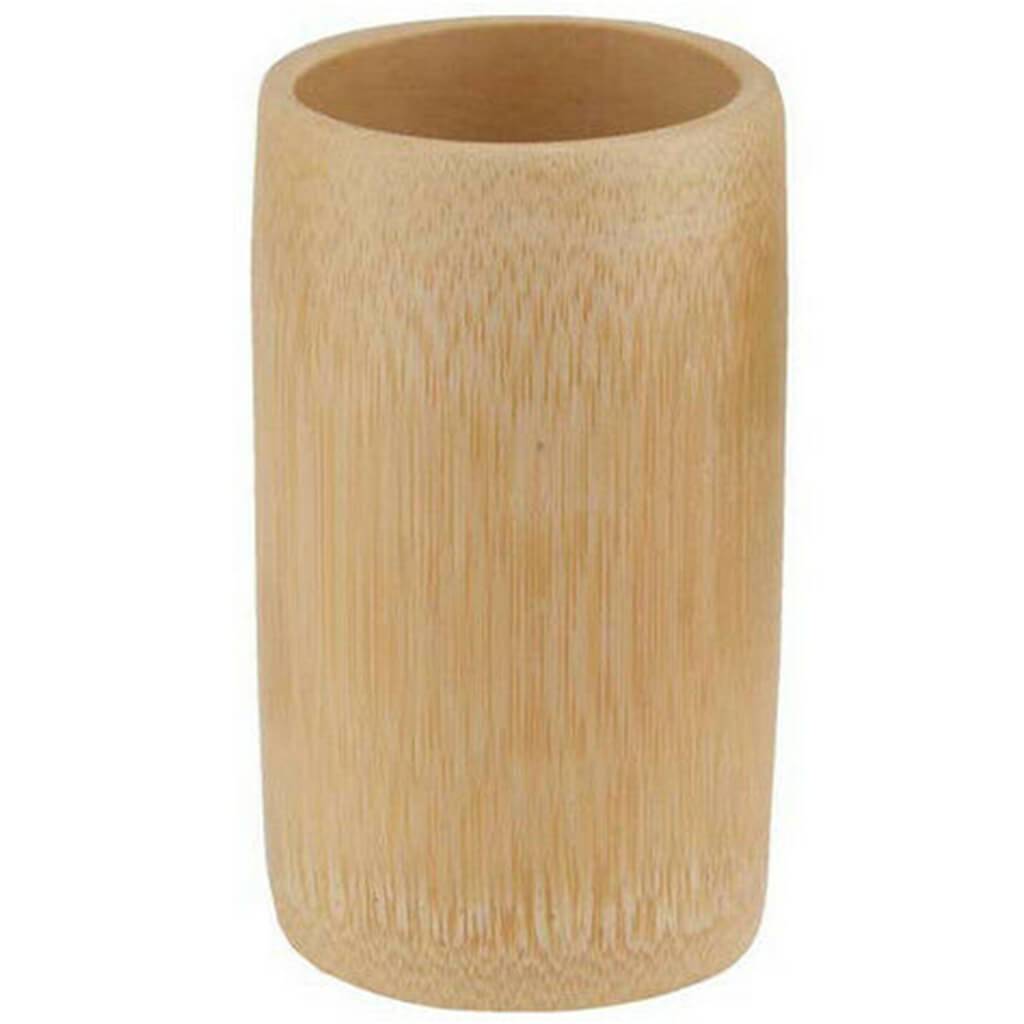 Bamboo Brush Vases Medium 7 7/8in