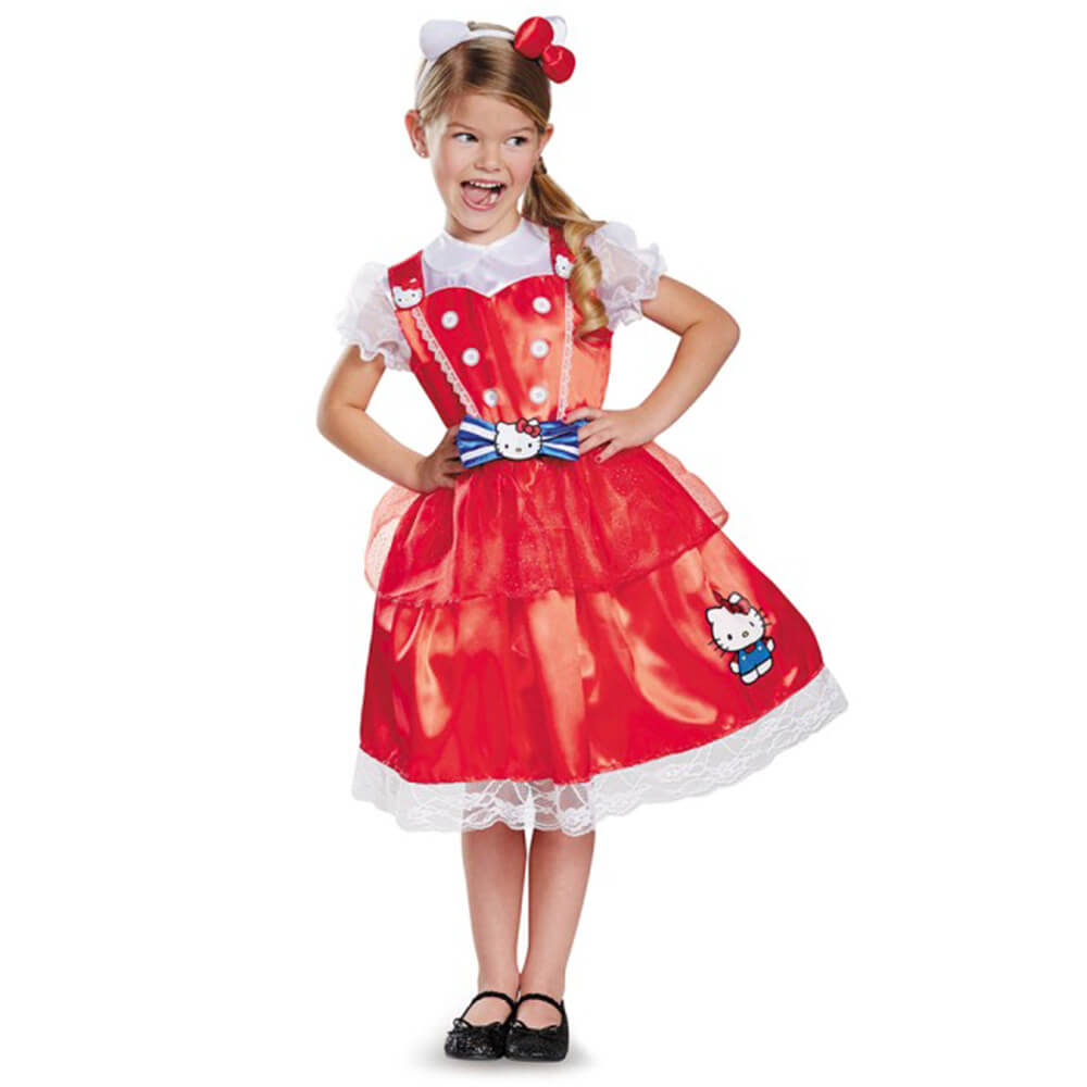 Hello Kitty Authentic Deluxe Costume 