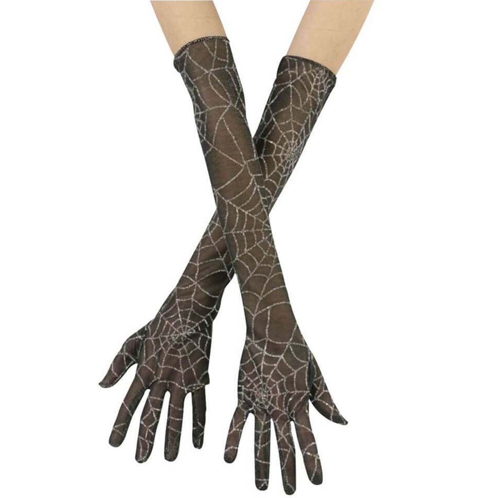 Spider Web Gloves Full Finger