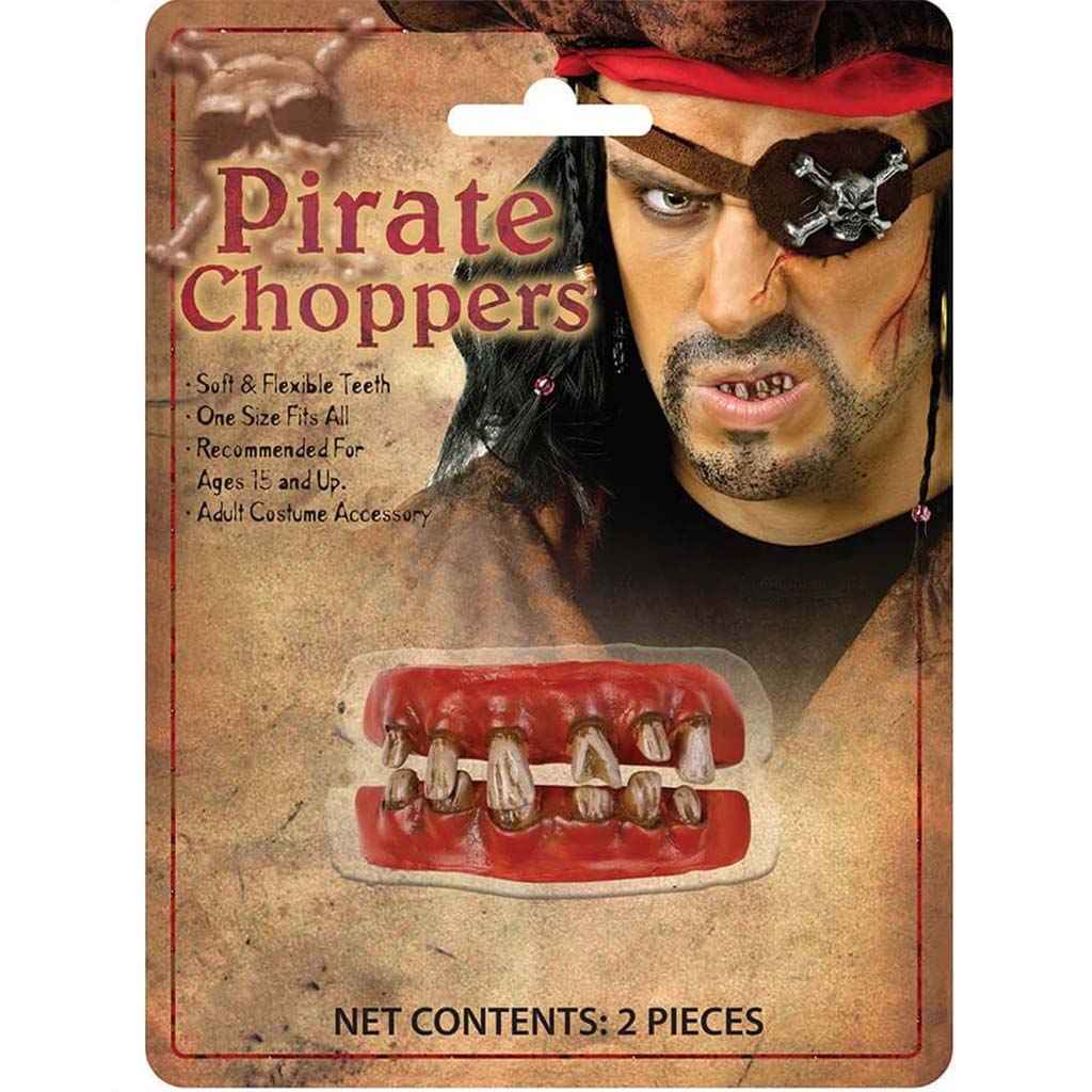 Character Teeth Pirate 