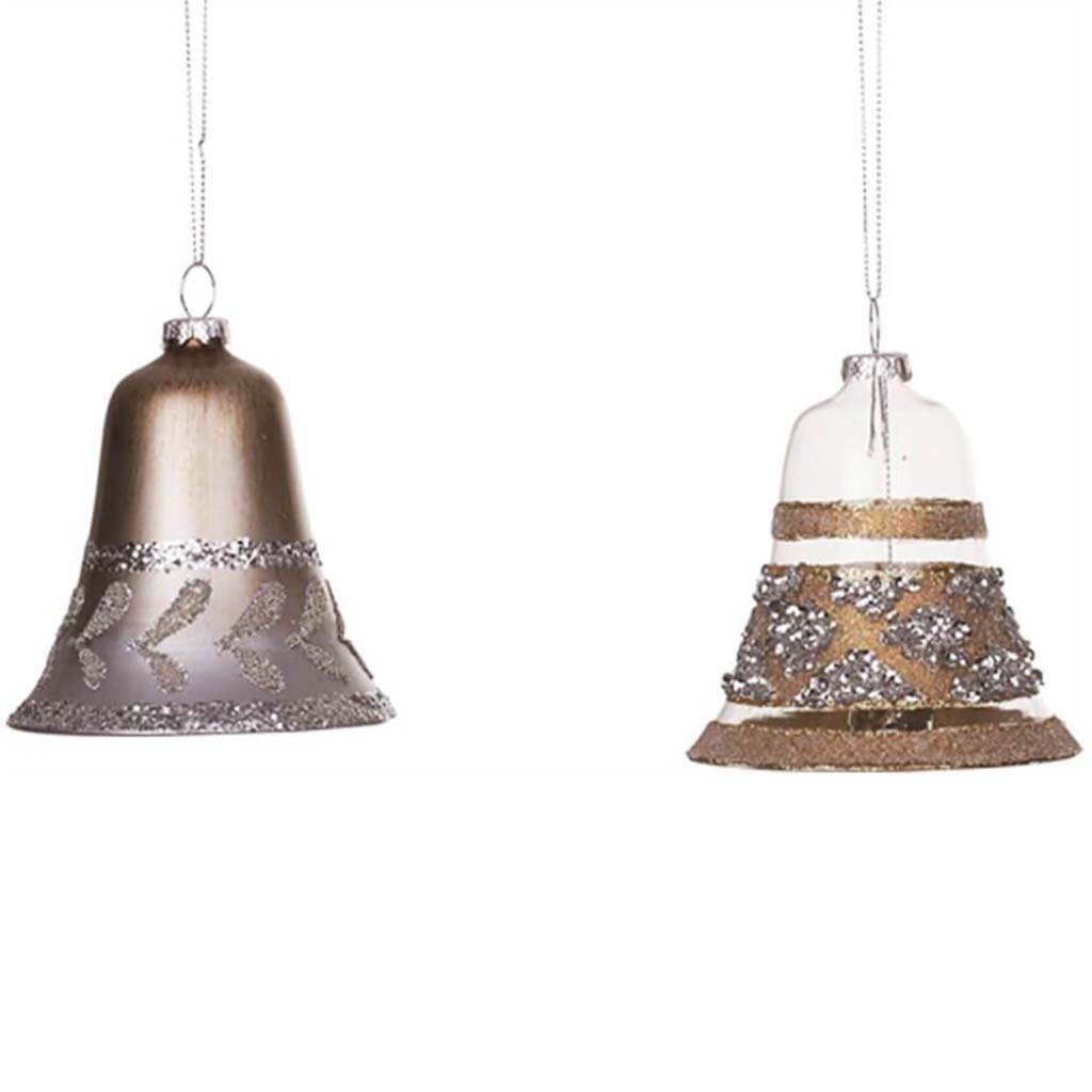 Glass Bell Ornament 
