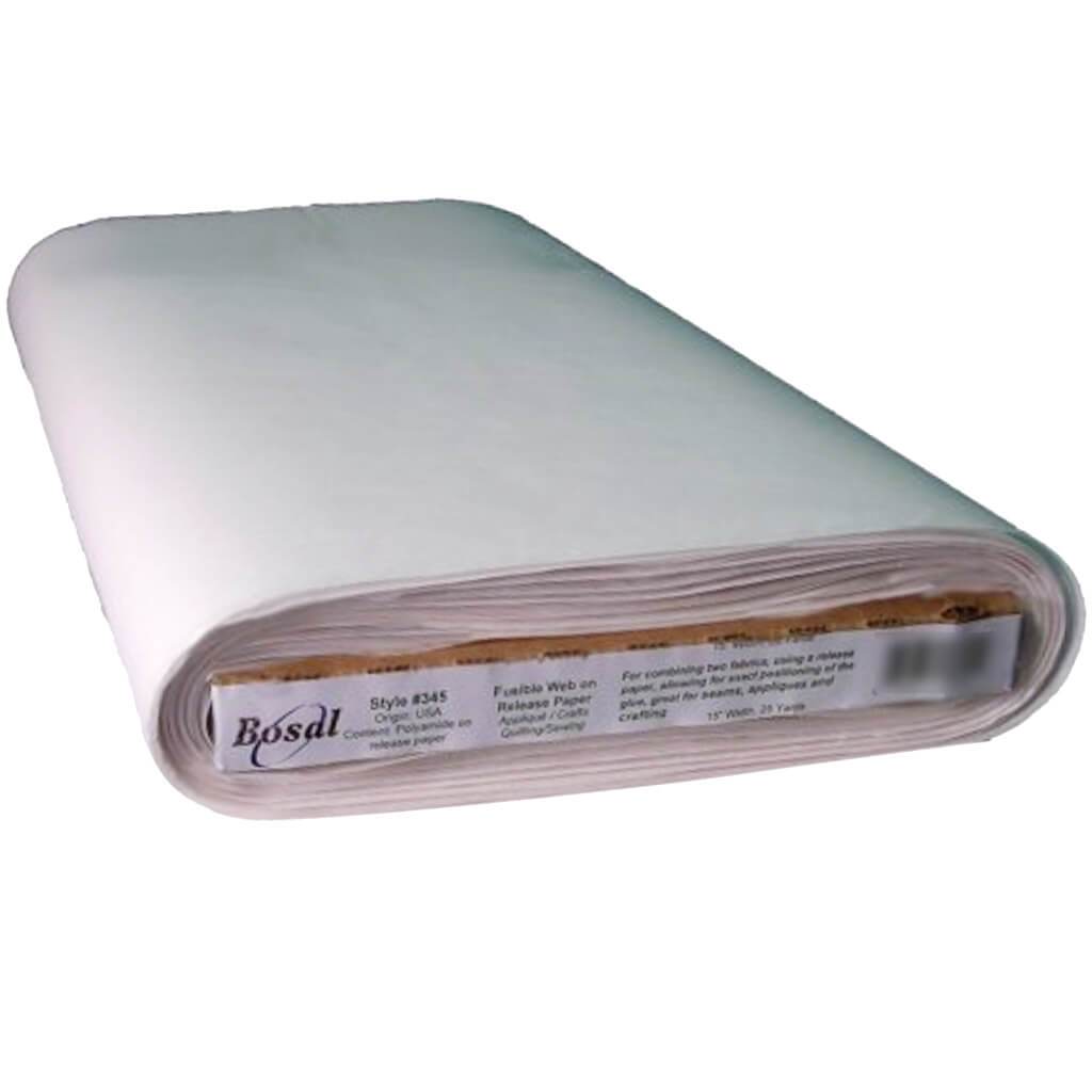 Bosal Splendid Web Plus Fusible Web Adhesive Clear 15in x 25yd