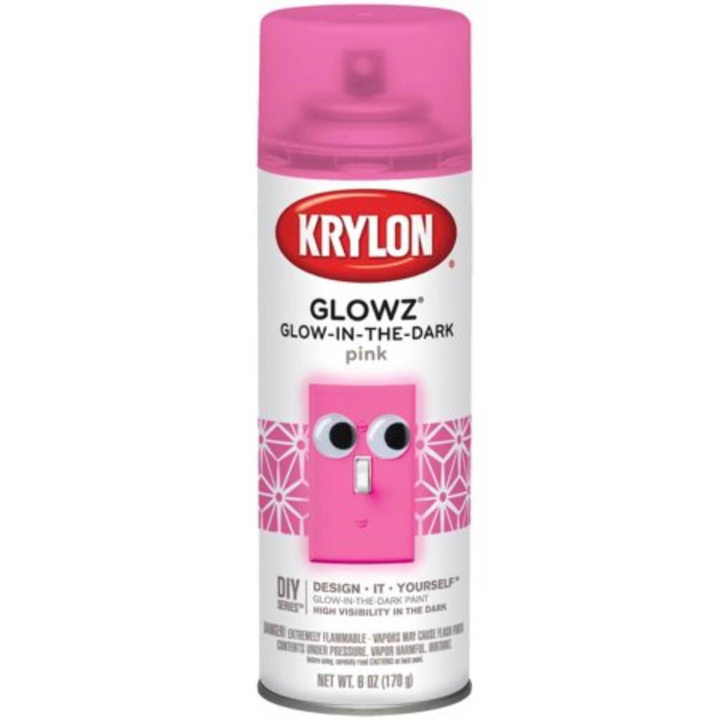 Krylon Glowz Glow In The Dark Paint 6oz