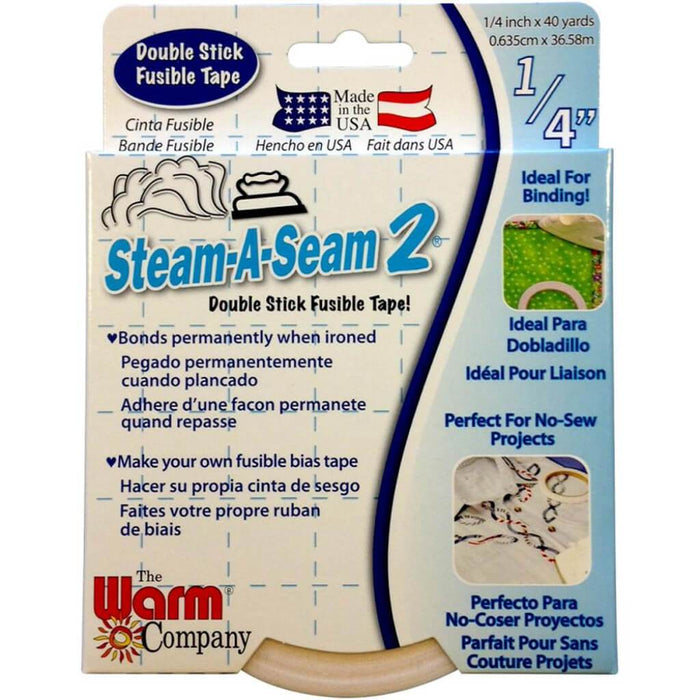 Warm Company Steam-A-Seam 2 Fusible Web .25in x 40yd