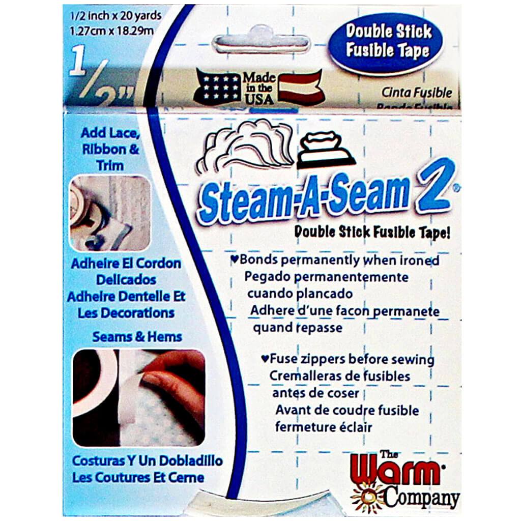 Warm Company Steam-A-Seam 2 Fusible Web .5in x 20yd