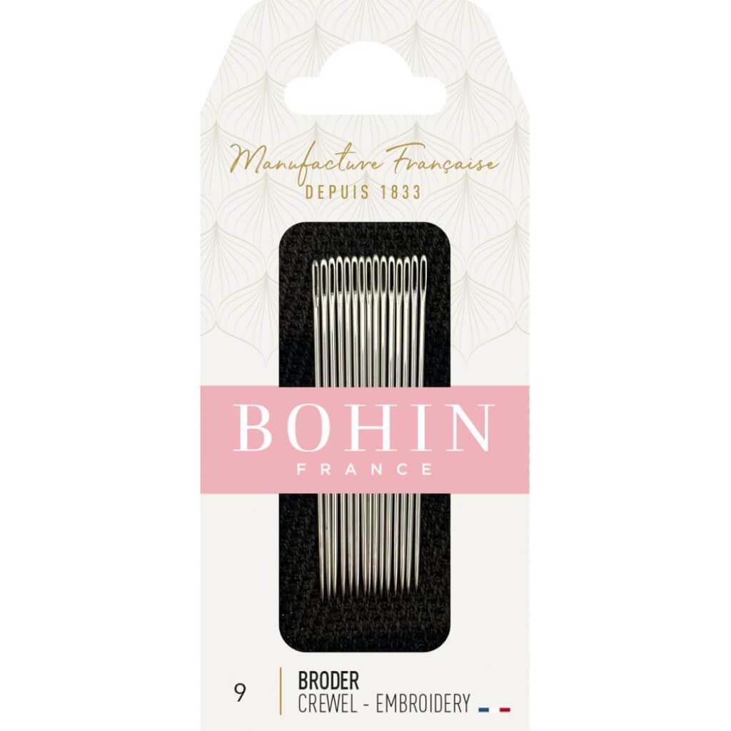 Bohin Crewel Embroidery Needles Size 9 15/Pkg