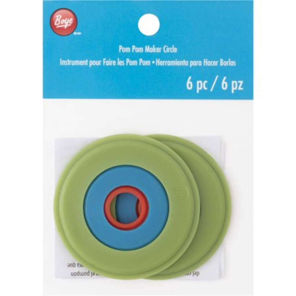 Boye Pom-Pom Makers 1in To 3in 3/Pkg