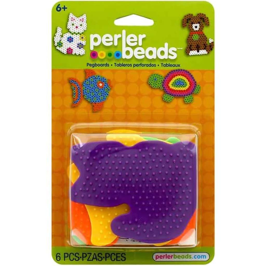 Perler Fun Fusion Pegboards 4/Pkg 