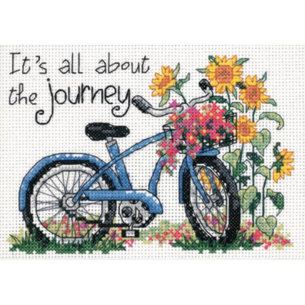 Dimensions Mini Counted Cross Stitch Kit 7in x 5in The Journey
