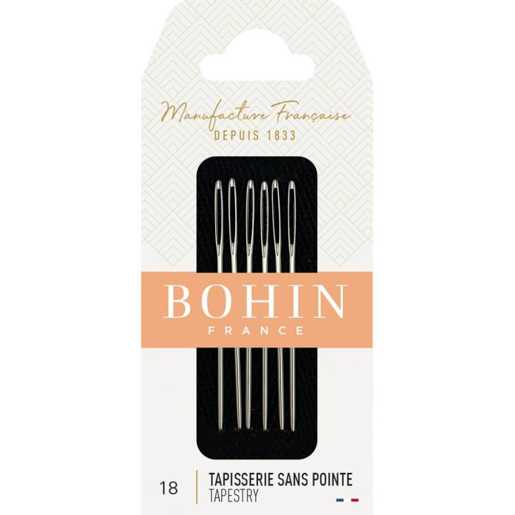 Bohin Tapestry Hand Needles Size 18 6/Pkg