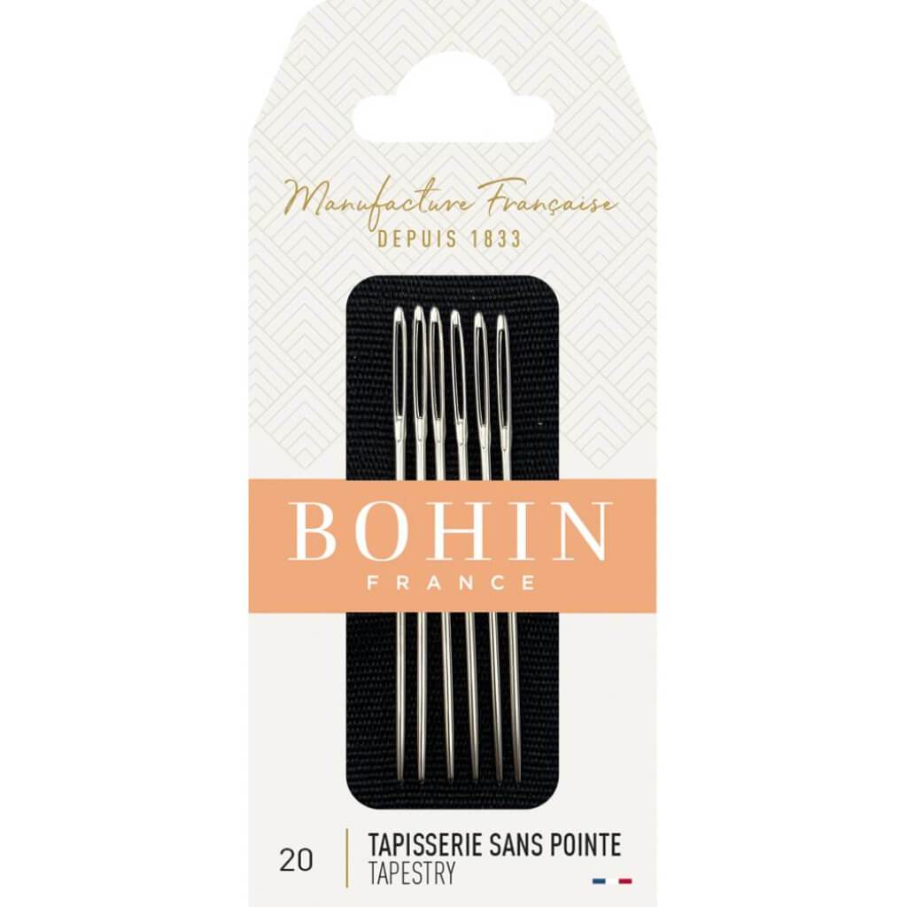 Bohin Tapestry Hand Needles Size 20 6/Pkg