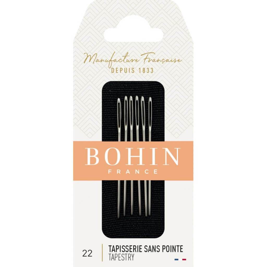 Bohin Tapestry Hand Needles Size 22 6/Pkg