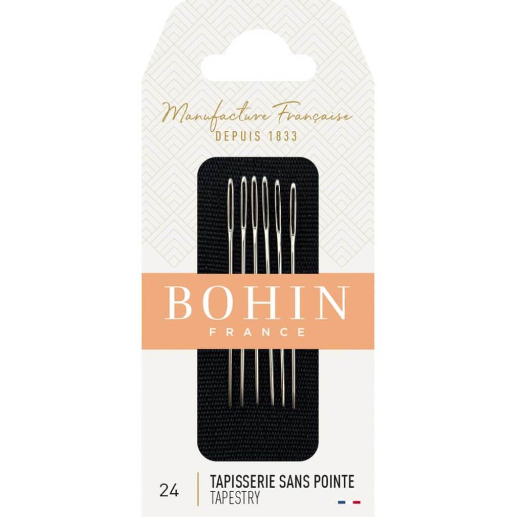 Bohin Tapestry Hand Needles Size 24 6/Pkg