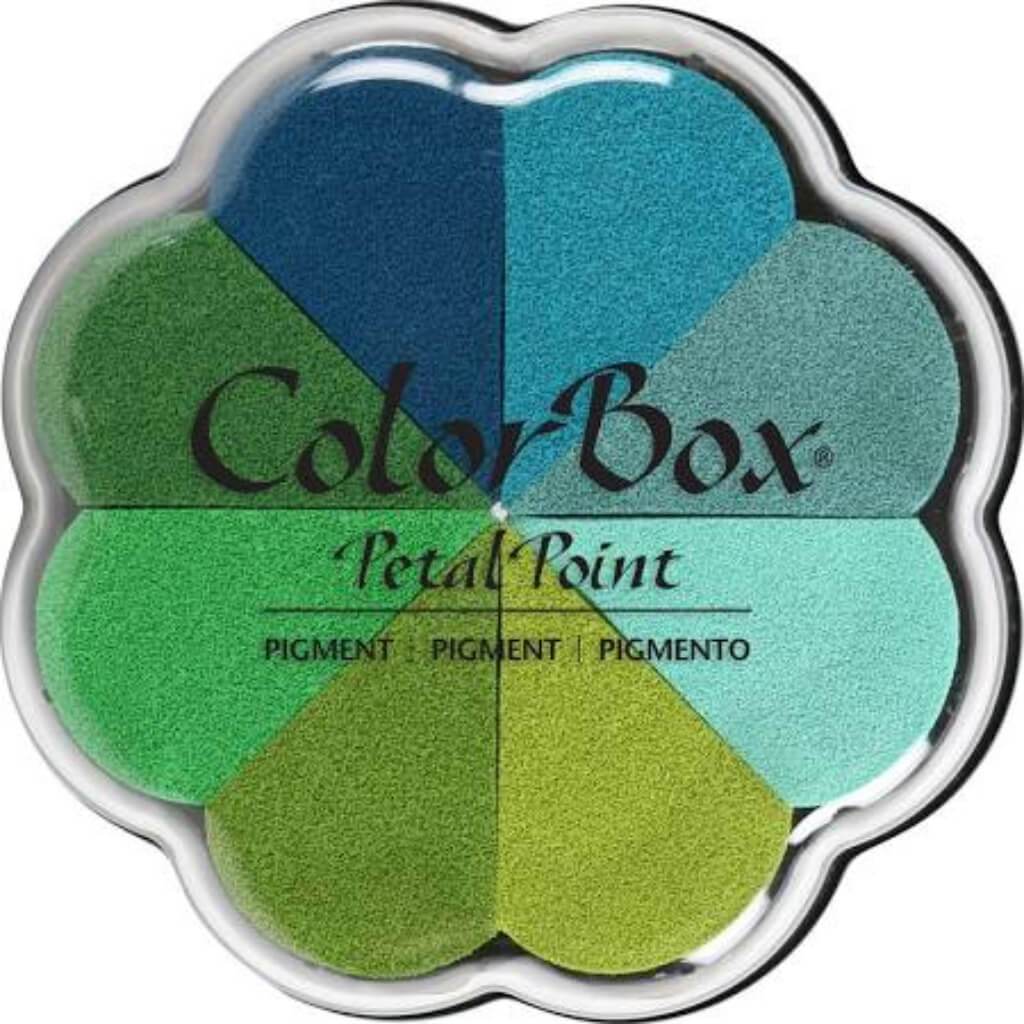 ColorBox Pigment Petal Point Ink Pad 8 Colors Envy