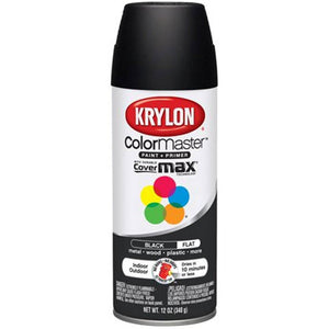 Krylon Colormaster Indoor/Outdoor Aerosol Paint 12oz Flat