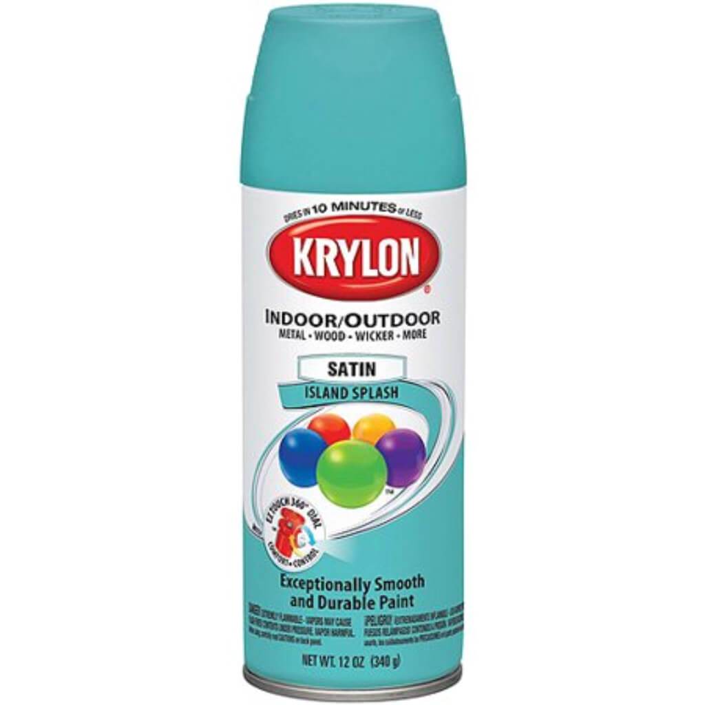 Paint & Primer Spray Paint Satin 12oz