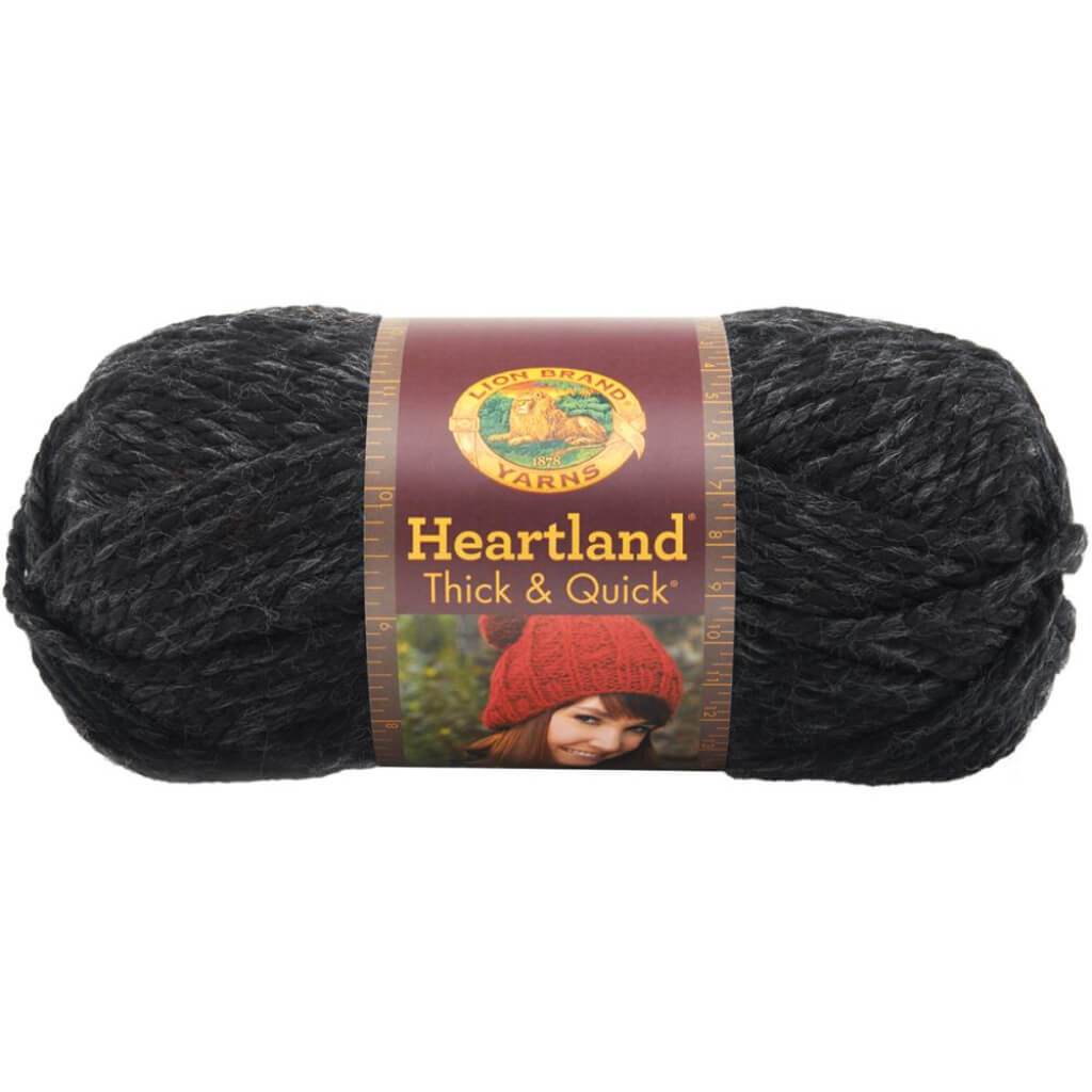 Lion Brand Heartland Yarn Black Canyon