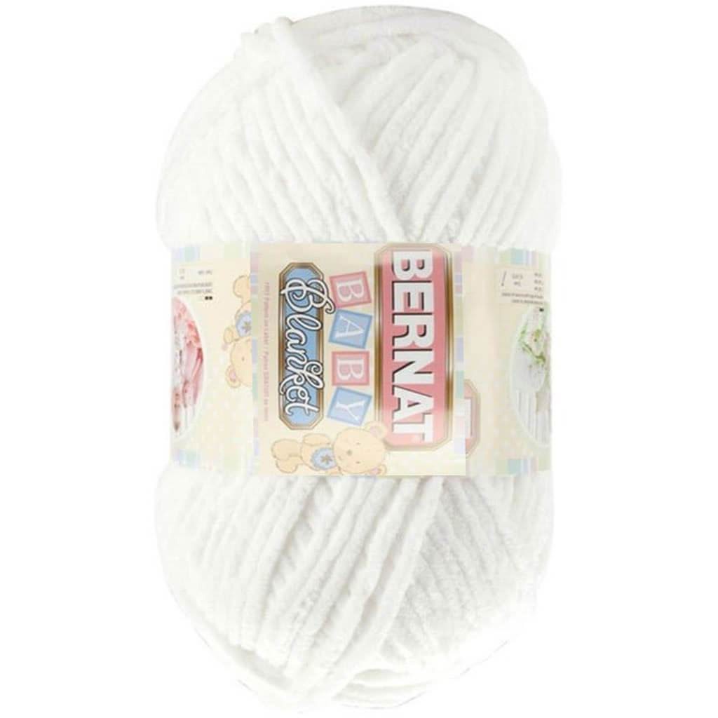 Bernat Baby Blanket Big Ball Yarn White